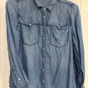 Sundance Light Blue Denim Shirt